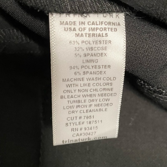 Trina Turk Dulcito split hem pant. NWOT - Picture 10 of 11